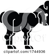 Poster, Art Print Of Lamb Sign Label Icon Concept
