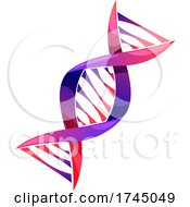 Poster, Art Print Of Dna Double Helix Strand