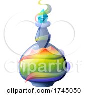 Poster, Art Print Of Colorful Potion Bottle