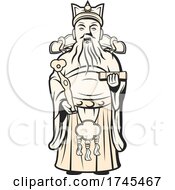 Poster, Art Print Of Chinese God Of Wealth