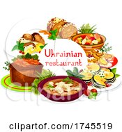 Ukrainian Food With Text