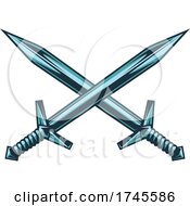 Poster, Art Print Of Crossed Swords