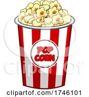 Poster, Art Print Of Bucket Of Popcorn
