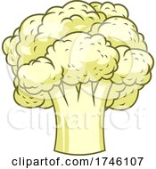 Poster, Art Print Of Cartoon Cauliflower