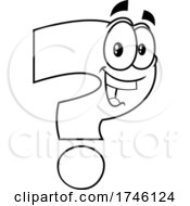 Poster, Art Print Of Question Mark Character