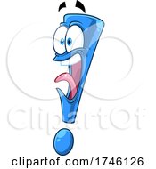 Exclamation Point Character Screaming