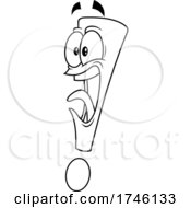 Poster, Art Print Of Exclamation Point Character Screaming