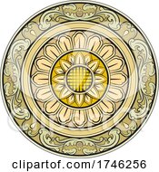 Poster, Art Print Of Sinhala Traditional Floral Art