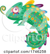 Poster, Art Print Of Colorful Chameleon