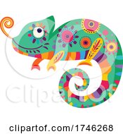 Poster, Art Print Of Colorful Chameleon