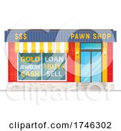 Pawn Shop Business Facade by Vector Tradition SM