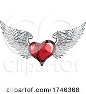 Winged Heart by Vector Tradition SM