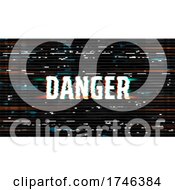 Poster, Art Print Of Danger Hacking Background
