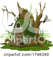 Poster, Art Print Of Crow And Creepy House