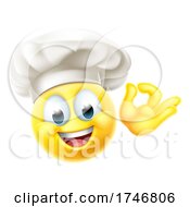 Chef Emoticon Cook Cartoon Face