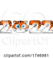 Poster, Art Print Of Year 2022 Tiger Numbers