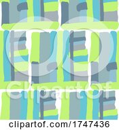 Poster, Art Print Of Abstract Hand Painted Pattern Background