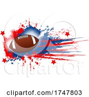 Poster, Art Print Of American Football And Grunge