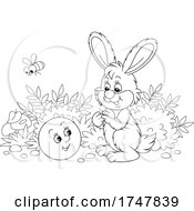 Rabbit And Smiley Ball