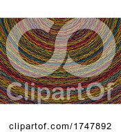 Poster, Art Print Of Chaotic Abstract Lines Background