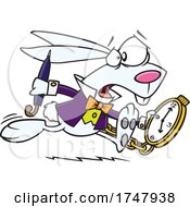Cartoon Late Rabbit