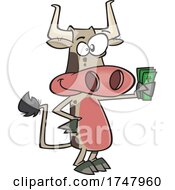 Cartoon Cash Cow by toonaday