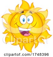 Poster, Art Print Of Summer Sun Character