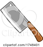 Poster, Art Print Of Meat Cleaver Knife