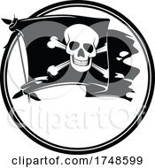 Poster, Art Print Of Pirate Flag Design