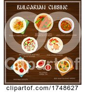 Poster, Art Print Of Bulgarian Food