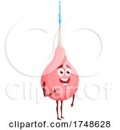 Poster, Art Print Of Nasal Aspirator Booger Sucker Mascot
