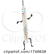 Poster, Art Print Of Thermometer Mascot