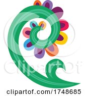 Poster, Art Print Of Mexican Themed Leaf Or Frond