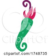 Poster, Art Print Of Mexican Themed Pepper