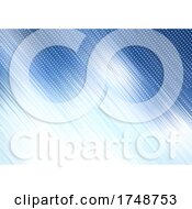 Poster, Art Print Of Abstract Gradient Design Background With Halftone Dots