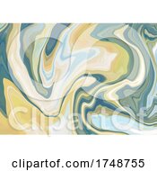 Abstract Liquid Marble Design Background