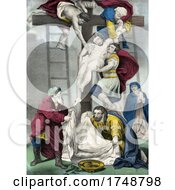 Poster, Art Print Of Jesus Christs Descent From The Cross After Crucifixion