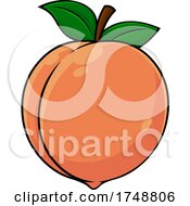 Poster, Art Print Of Cartoon Peach