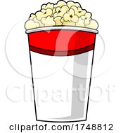 Poster, Art Print Of Cartoon Popcorn Bucket