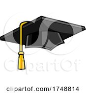 Poster, Art Print Of Cartoon Graduation Cap
