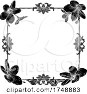 Poster, Art Print Of Plumeria Frangipani Tropical Flower Funeral Invite