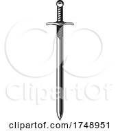 Sword In Black And White