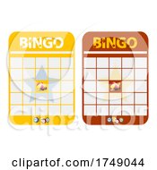 Blank Bingo Summer Cards Cut Out