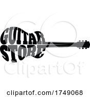 Poster, Art Print Of Guitar Store Design