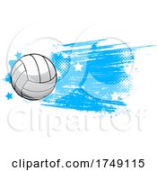 Poster, Art Print Of Volleyball And Grunge