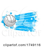 Poster, Art Print Of Volleyball And Grunge