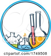 Poster, Art Print Of Science Or Chemistry Design