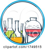 Poster, Art Print Of Science Or Chemistry Design