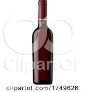Wine Bottle by Vector Tradition SM