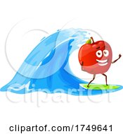 Poster, Art Print Of Fit Apple Character